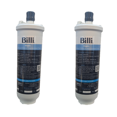 Billi 994051 5 micron water filter twin pack for all Billi taps