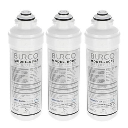 Burco BC02 filter body triple pack for Burco AFF autofill range