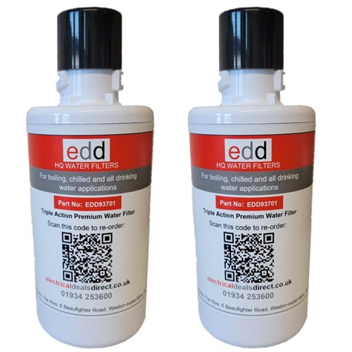 EDDFILTER01PACK Replacement Filter for Zip Hydrotap 93701 for Home Twin-pack