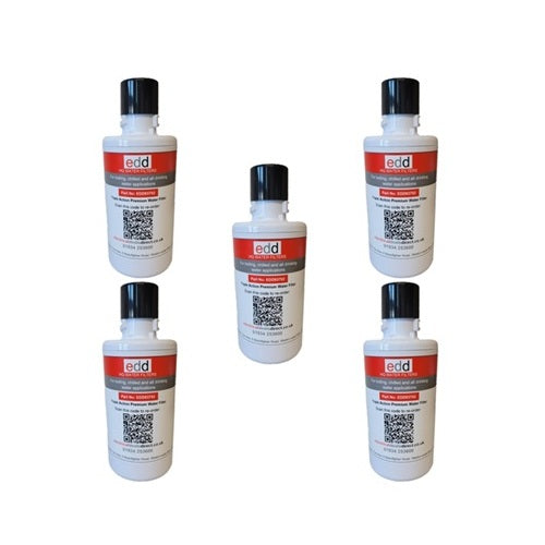 Five pack of replacement water filters for Zip HydroTap 93702 commercial taps