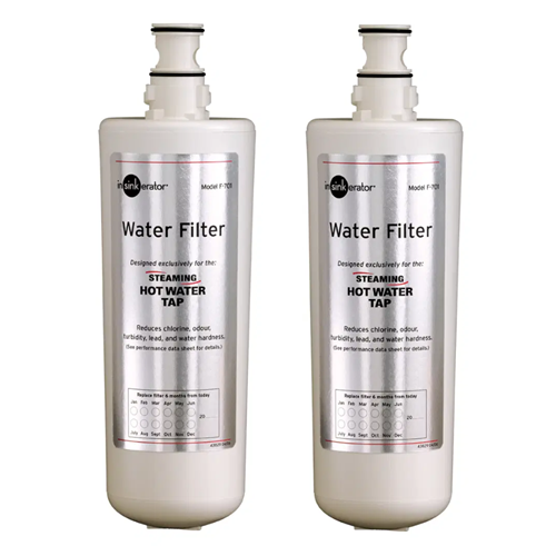 Insinkerator F701R water filter twin pack for Insinkerator boiling water taps