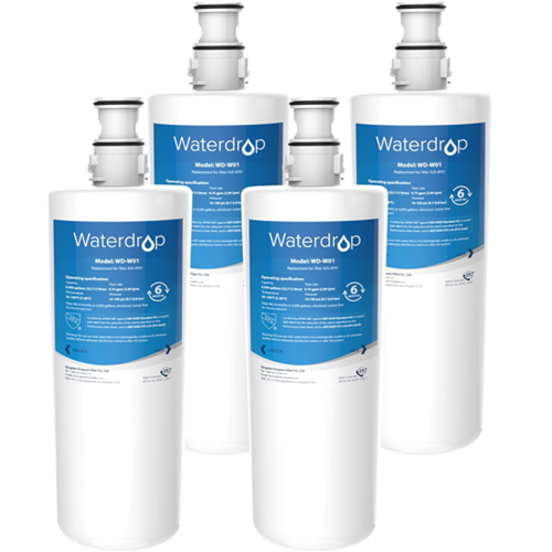 Waterdrop WD-W01 F701R replacement filter four pack for Insinkerator boiling taps